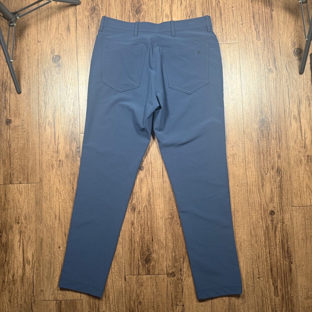 Public Rec Dealmaker Pants Mens 33x30 Slate Blue Performance Stretch Chino Five